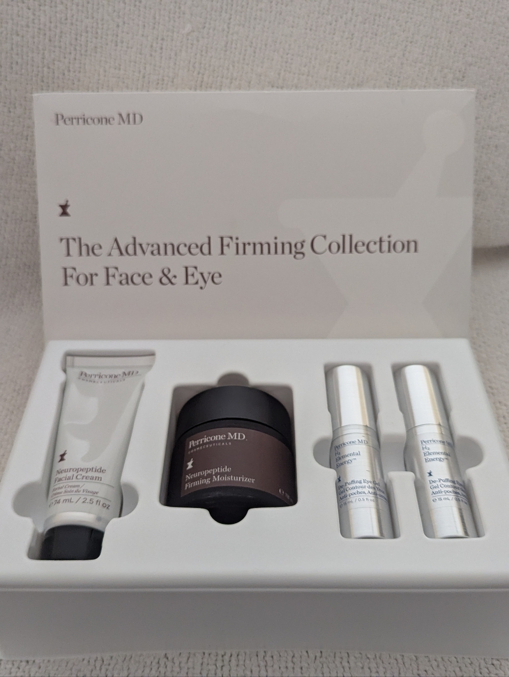 Perricone MD Advanced Firming Collection For Face & Eye 4-Piece Set Retail $800